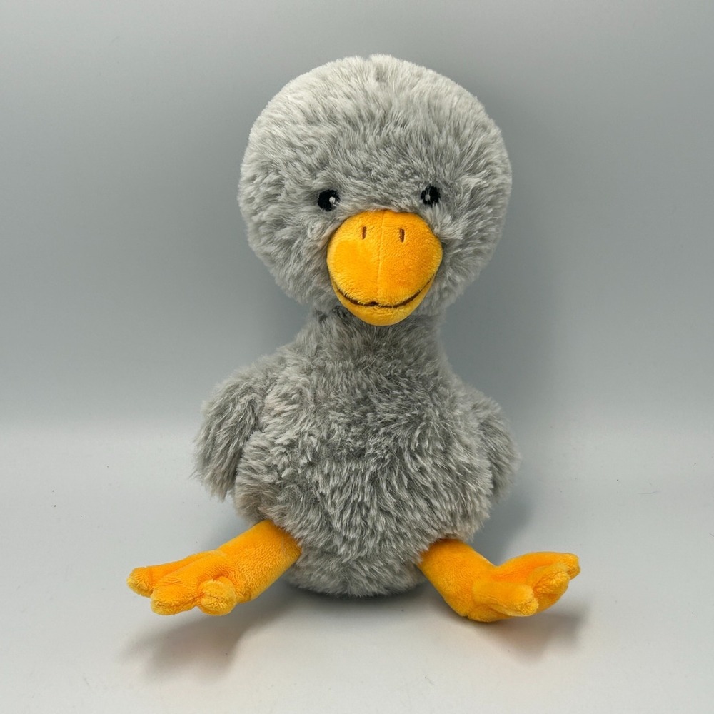 Finding Muchness Duck Stuffed Animal Duckling Plush Grey 8" Kobi Yamada Book